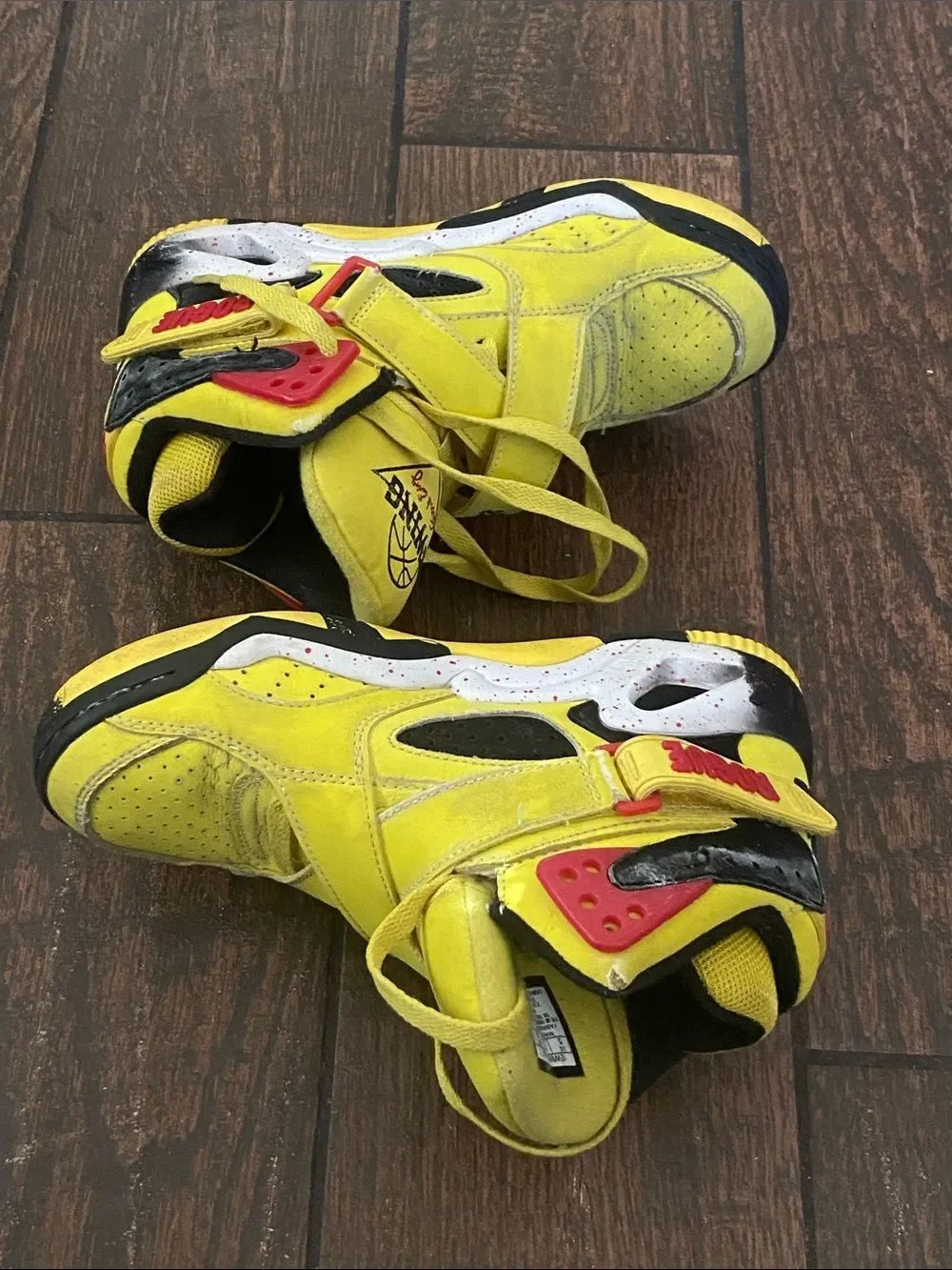 Patrick Ewing Kids Yellow Basketball-Style Sneakers Kids Size 5 US